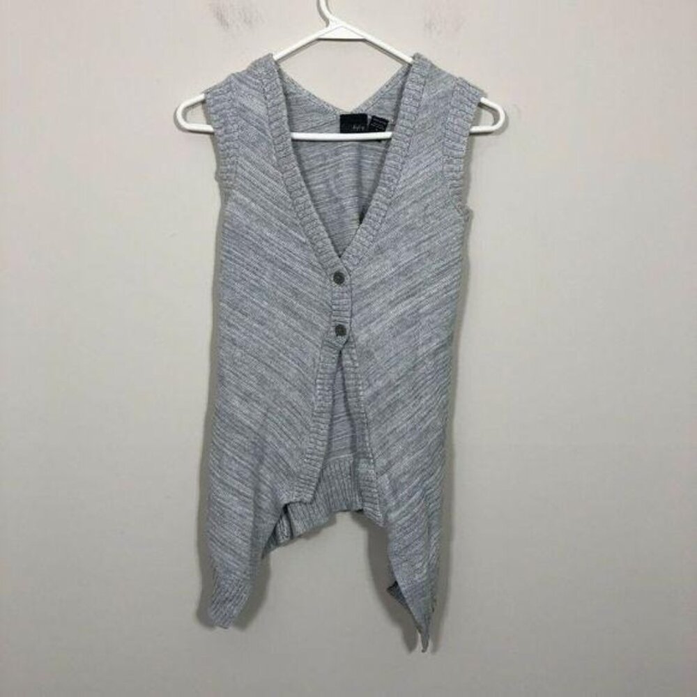 Daytrip Size Small Gary Sleeveless 2 Button‎ Boho Sweater Vest